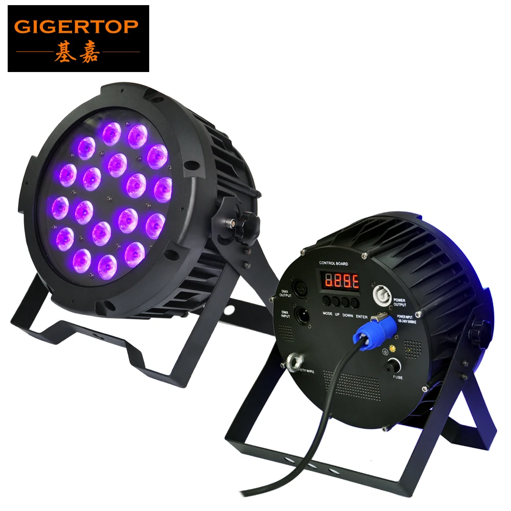 TIPTOP Stage Light 18x3W Non-Waterproof Silence UV Purple Led Par Cans Professional Purple Color Flat Par Light No Cooling Fan
TIPTOP Stage Light 18x3W Non-Waterproof Silence UV Purple Led Par Cans Professional Purple Color Flat Par Light No Cooling Fan