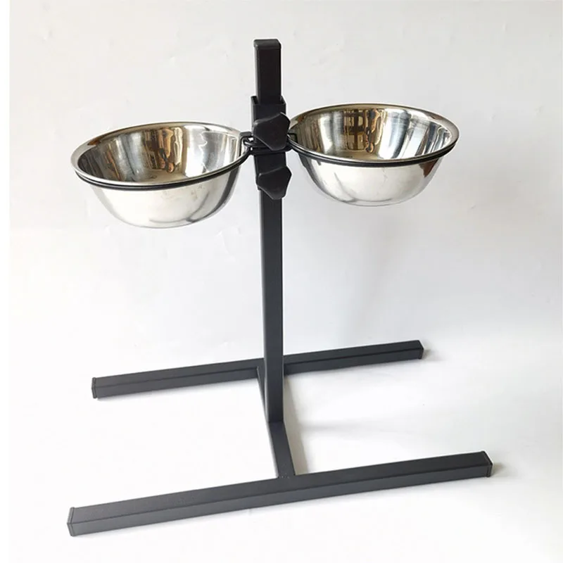 Floor Type Stainless Steel Pet Bowl Adjustable Lifting Pet Double Bowl Portable Feeder Drinking Bowl
Floor Type Stainless Steel Pet Bowl Adjustable Lifting Pet Double Bowl Portable Feeder Drinking Bowl