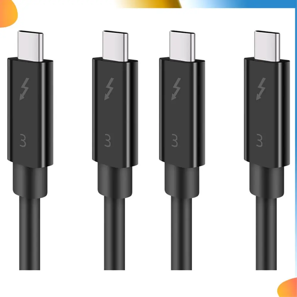 B48A 2X Typec-кабель для кабеля передачи данных Thunderbolt 3, 40 Гбит/с, полная скорость, 100 Вт, быстрая зарядка, передача 5 К, 50 см
B48A 2X Typec-кабель для кабеля передачи данных Thunderbolt 3, 40 Гбит/с, полная скорость, 100 Вт, быстрая зарядка, передача 5 К, 50 см