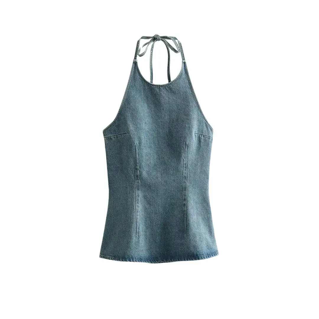 2024 Spring New Women's Fashion Versatile Casual Neck Sleeveless Top 1208892002
2024 Spring New Women's Fashion Versatile Casual Neck Sleeveless Top 1208892002