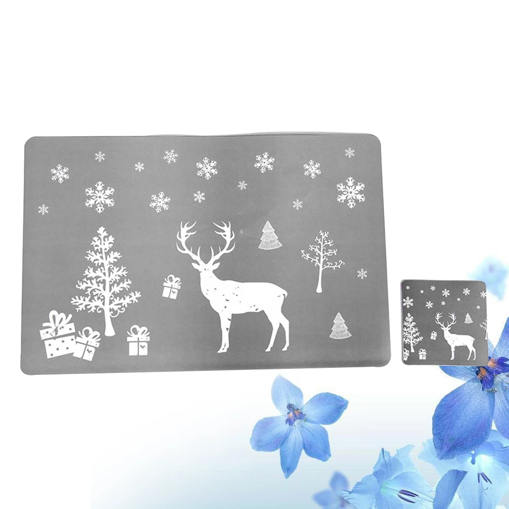 12 Pcs PVC Placemat Coasters Table Mats Placemats Christmas Dinner Cup Printing
12 Pcs PVC Placemat Coasters Table Mats Placemats Christmas Dinner Cup Printing