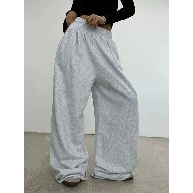 Grey Sweatpants Women Baggy Korean Style Oversize Wide Leg Sports Pants Autumn Trouser Casual Vintage Harajuku Fashion
Grey Sweatpants Women Baggy Korean Style Oversize Wide Leg Sports Pants Autumn Trouser Casual Vintage Harajuku Fashion