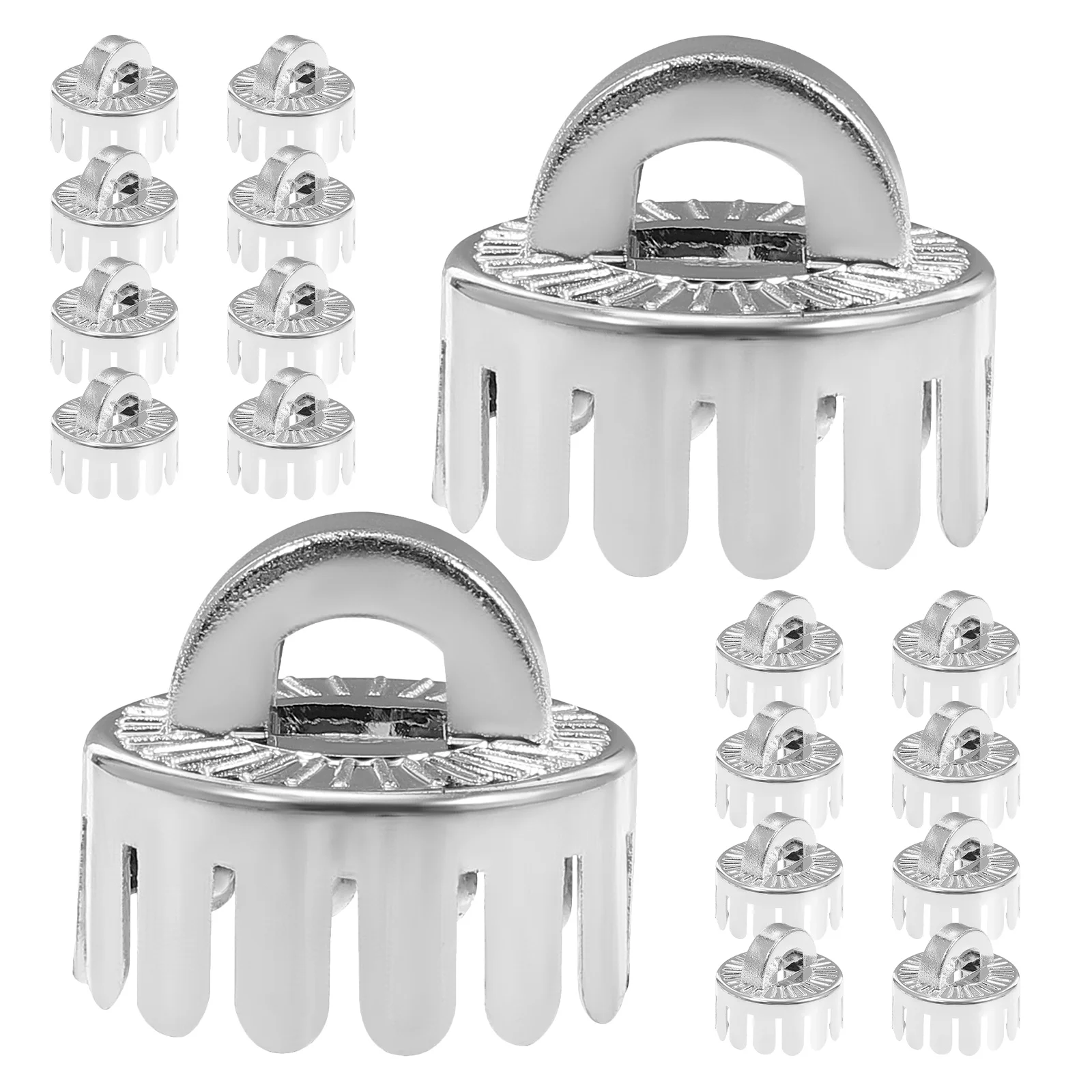 100Pcs Christmas Ornament Caps Replacement Bauble Tops for Crafts DIY Tree Decorations Holiday Birthday Party Indoor Outdoor Use
100Pcs Christmas Ornament Caps Replacement Bauble Tops for Crafts DIY Tree Decorations Holiday Birthday Party Indoor Outdoor Use