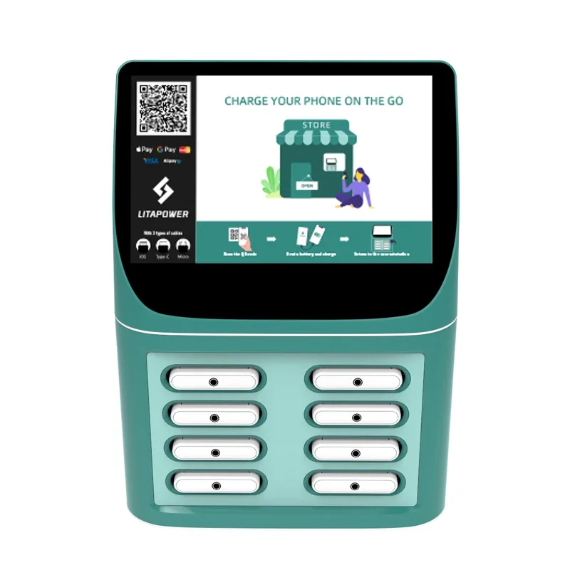 Panama shared power bank rent portable mobile phone charger station sharing power bank vending machine 5000mAh battery
Panama shared power bank rent portable mobile phone charger station sharing power bank vending machine 5000mAh battery