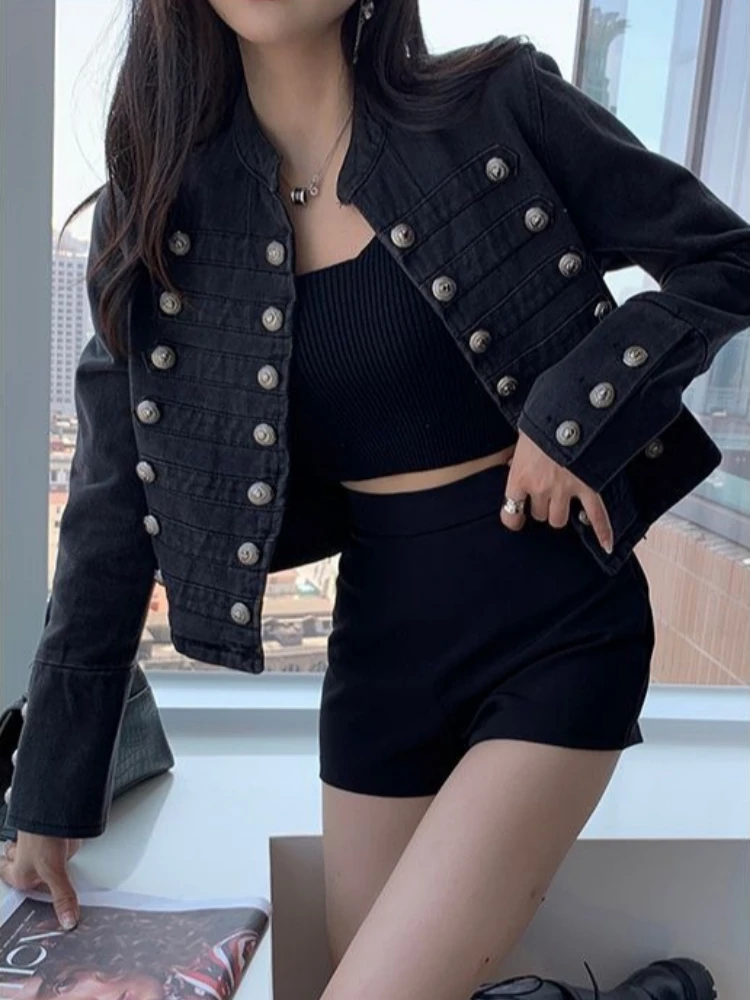 Women's Autumn Spring Tops Jackets Cropped Long-Sleeved Denim Minimalist Comfortable Stylish Niche Versatile Elegant Casual Fit
Women's Autumn Spring Tops Jackets Cropped Long-Sleeved Denim Minimalist Comfortable Stylish Niche Versatile Elegant Casual Fit