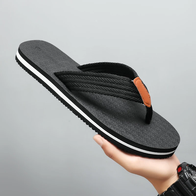 Мужские шлепанцы, повседневная пляжная обувь, мужские сандалии большого размера, летние нескользящие мужские тапочки для отдыха и отдыха
Мужские шлепанцы, повседневная пляжная обувь, мужские сандалии большого размера, летние нескользящие мужские тапочки для отдыха и отдыха