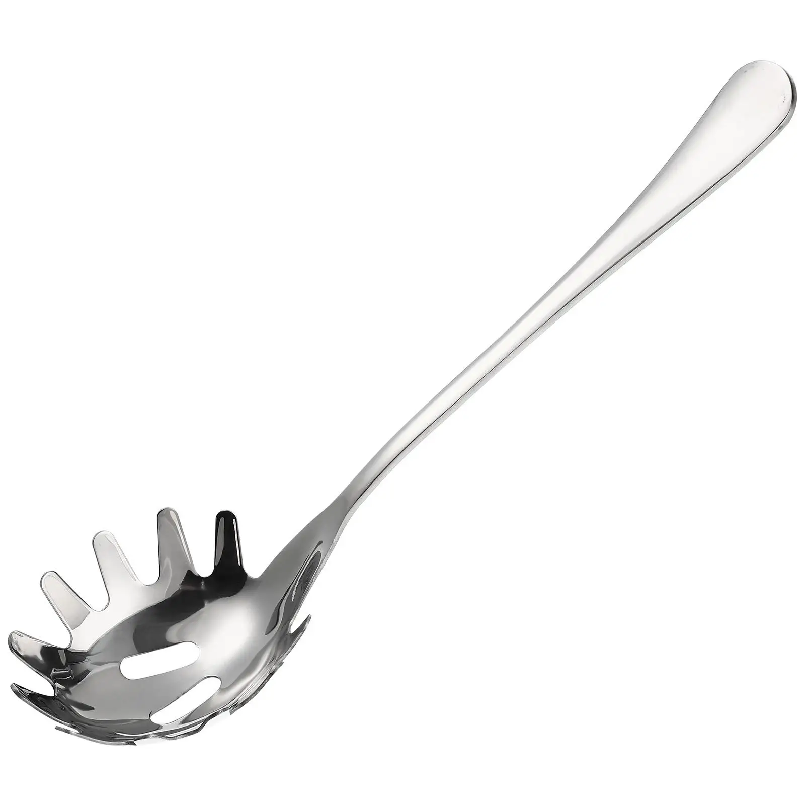 Stainless Steel Noodle Spoon Pasta Grabber Ladle Strainer Colander Kitchen Tool Multi Functional For Home Restaurant
Stainless Steel Noodle Spoon Pasta Grabber Ladle Strainer Colander Kitchen Tool Multi Functional For Home Restaurant
