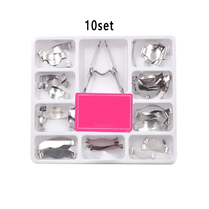Dental Matrix Sectional Contoured Matrices with Springclip Band Resin Spring Clip Dentist Lab Tools
Dental Matrix Sectional Contoured Matrices with Springclip Band Resin Spring Clip Dentist Lab Tools