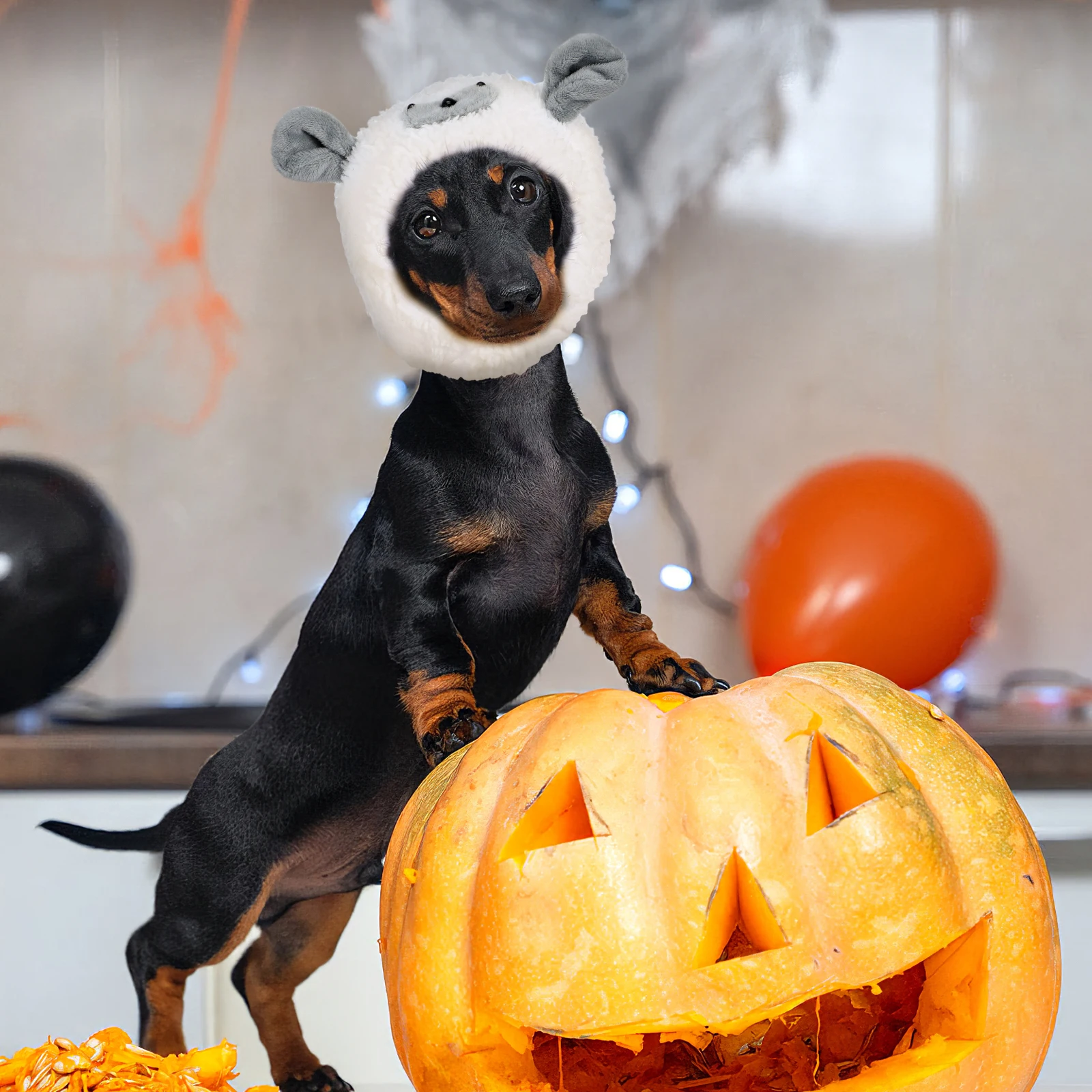 Lamb Style Pet Hat Cotton Cartoon Pet Cap for Puppy Cat Parties Festivals Breathable Headwear Costume Accessory
Lamb Style Pet Hat Cotton Cartoon Pet Cap for Puppy Cat Parties Festivals Breathable Headwear Costume Accessory