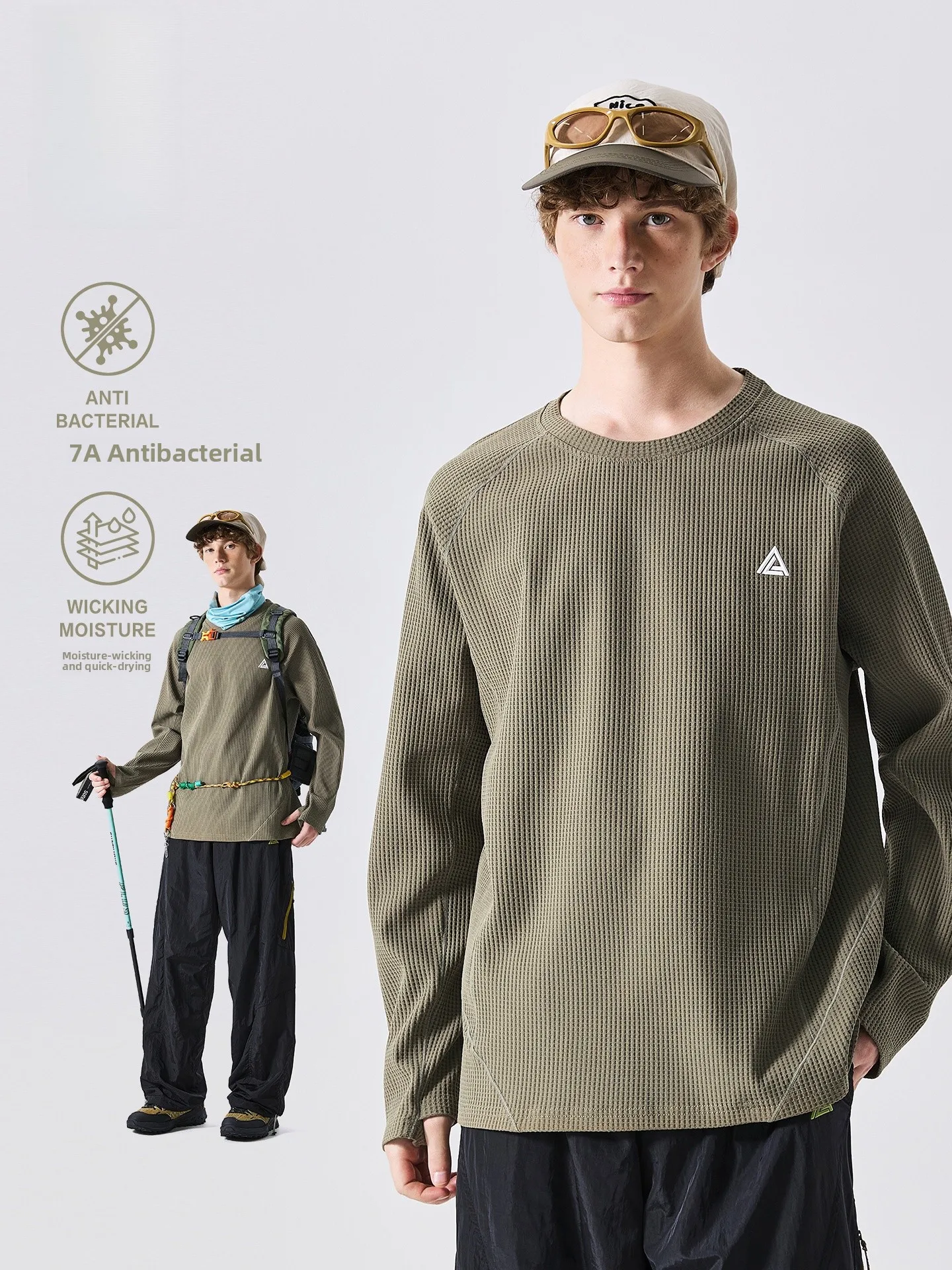 LAZY DAY Outdoor Moisture Wicking Quick Dry Long Sleeve T-Shirt Women's Spring Autumn Casual Top Half Zipper Polyester Fabric
LAZY DAY Outdoor Moisture Wicking Quick Dry Long Sleeve T-Shirt Women's Spring Autumn Casual Top Half Zipper Polyester Fabric