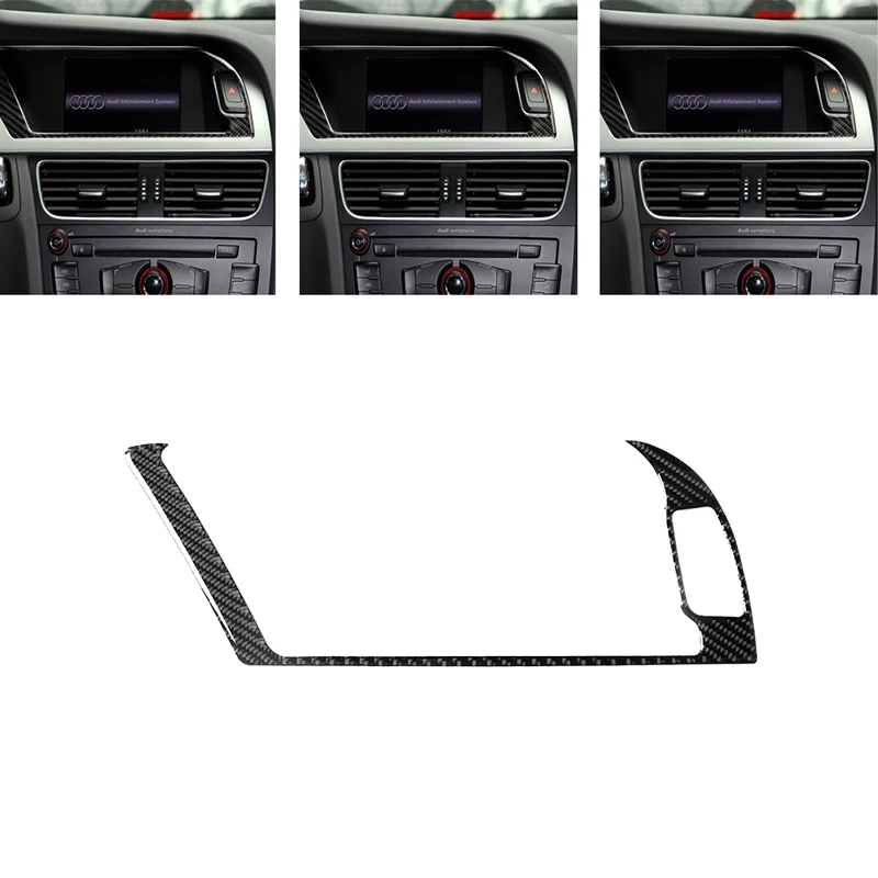Real Carbon Fiber Center Console GPS Navigator Screen Frame Outer Trim Cover for Audi A4 B8 2009 -2016 / A5 08-17
Real Carbon Fiber Center Console GPS Navigator Screen Frame Outer Trim Cover for Audi A4 B8 2009 -2016 / A5 08-17