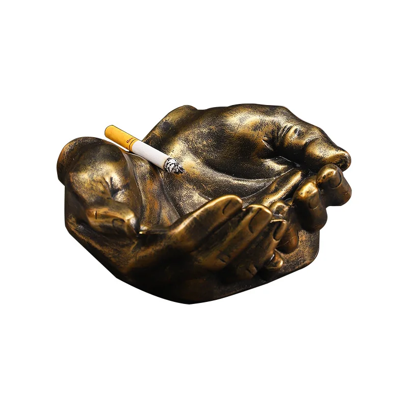 Creative Hand-Held Ashtray Home Light Luxury Personality Trend Living Room High-End Smoke Tray Office Desktop Home Decoration
Creative Hand-Held Ashtray Home Light Luxury Personality Trend Living Room High-End Smoke Tray Office Desktop Home Decoration