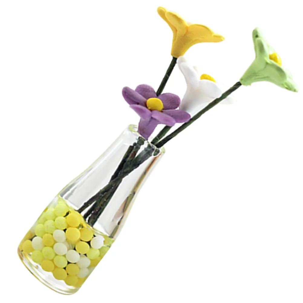Miniature Flower Arrangement Kit Craft Plant Accessories for House Decor Mini Scene Model Realistic Fake Flowers Vase Tiny
Miniature Flower Arrangement Kit Craft Plant Accessories for House Decor Mini Scene Model Realistic Fake Flowers Vase Tiny