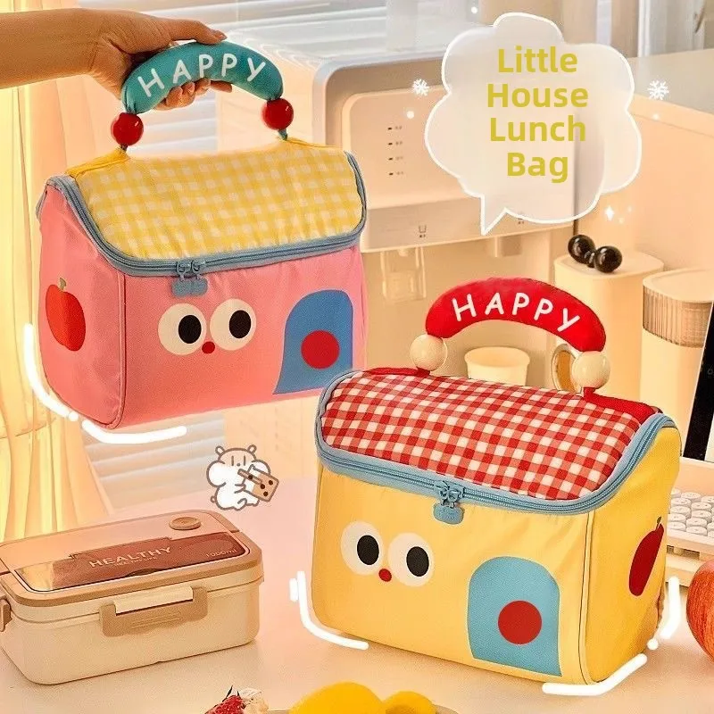 Cute Large Capacity Lunch Box Bag Portable Handbag Women's Cartoon Bento Bag Food Storage Bag Elementary School Student
Cute Large Capacity Lunch Box Bag Portable Handbag Women's Cartoon Bento Bag Food Storage Bag Elementary School Student
