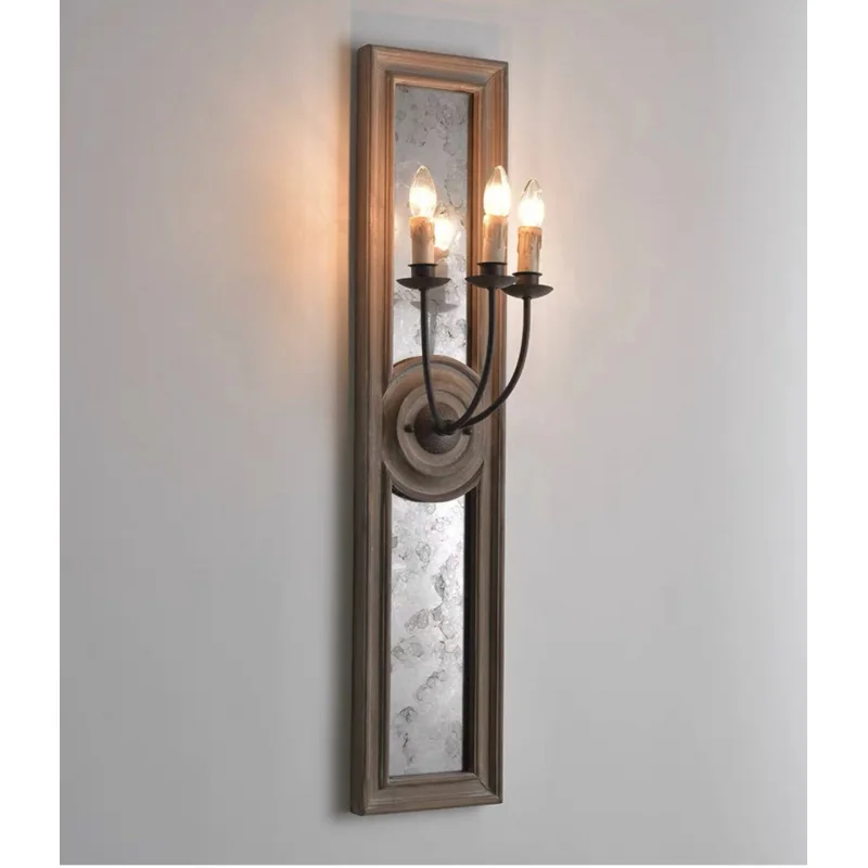 Vintage Glass Wall Sconce Lighting With Retro Wooden Material Large Wall Lamp For Villa Hotel Decorative Mirror Loft Wall Sconce
Vintage Glass Wall Sconce Lighting With Retro Wooden Material Large Wall Lamp For Villa Hotel Decorative Mirror Loft Wall Sconce