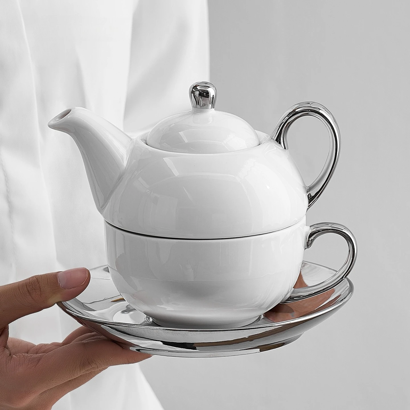 French Ceramic Teapot and Cup Set, Luxury Home Tea & Coffee Maker, Afternoon Tea Set, Minimalist Brewing Pot, Elegant Gift Set,
French Ceramic Teapot and Cup Set, Luxury Home Tea & Coffee Maker, Afternoon Tea Set, Minimalist Brewing Pot, Elegant Gift Set,
