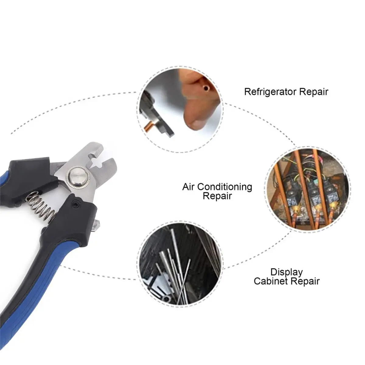 A134P ~High Carbon Steel Thin Tube Repair Scissors -10 for Fine Pipeline Cutting
A134P ~High Carbon Steel Thin Tube Repair Scissors -10 for Fine Pipeline Cutting
