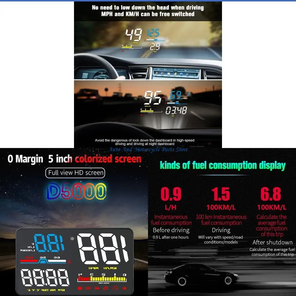 P9FD Windshield Projector Meter with Overspeed Alarm ABS Car Speedometer Tachometer
P9FD Windshield Projector Meter with Overspeed Alarm ABS Car Speedometer Tachometer