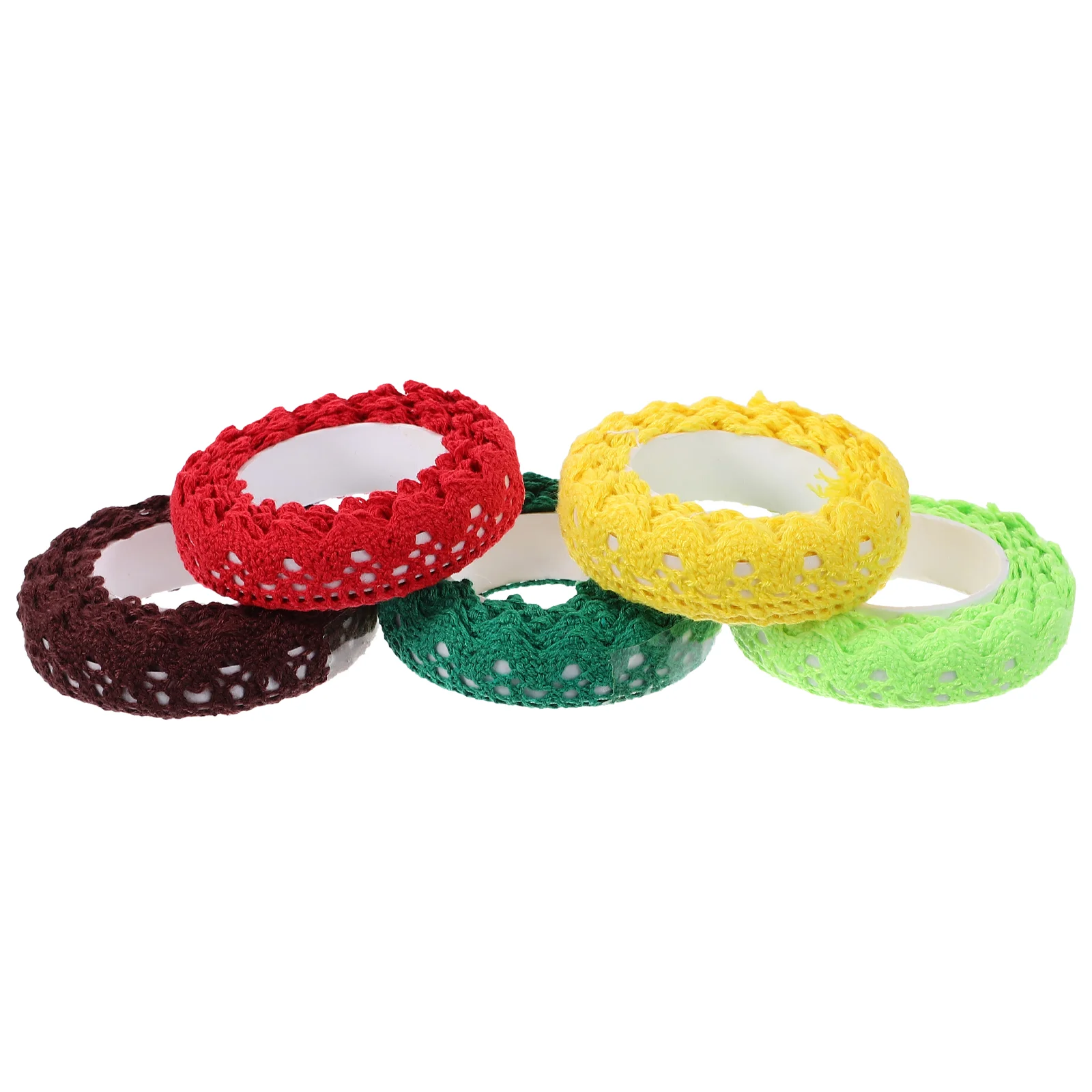 5 Pcs Scrapbooking Crafts Tape Lace Trim Ribbon Sticky Hollow Masking Decorative Adhesive
5 Pcs Scrapbooking Crafts Tape Lace Trim Ribbon Sticky Hollow Masking Decorative Adhesive