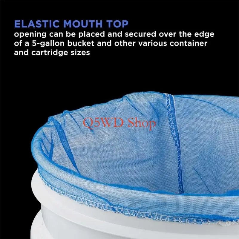 Q5WD 10Pieces Elastic Top Paint Filter Bags with Fine Mesh for Multiple Applications
Q5WD 10Pieces Elastic Top Paint Filter Bags with Fine Mesh for Multiple Applications