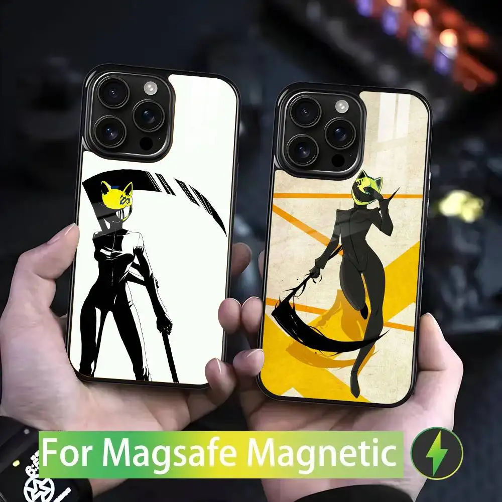 Celty S-Sturluson Phone Case For IPhone 17 16 15 14 13 12 11 Pro Max Plus Mini Magsafe Mirror Wireless Magnetic Cover
Celty S-Sturluson Phone Case For IPhone 17 16 15 14 13 12 11 Pro Max Plus Mini Magsafe Mirror Wireless Magnetic Cover