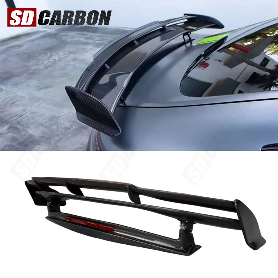 Real Carbon Fiber Duckbill Rear Spoiler Wing For Mercedes Benz AMG GT GTS Coupe 2015-2022 Rear Trunk Tail Lip
Real Carbon Fiber Duckbill Rear Spoiler Wing For Mercedes Benz AMG GT GTS Coupe 2015-2022 Rear Trunk Tail Lip