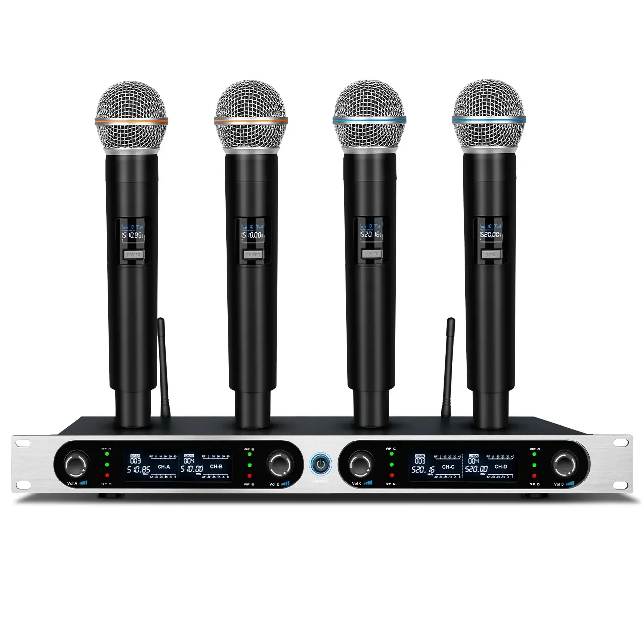 D400 Professional Handheld Transmitter Wireless Microphone And UHF Wireless Receiver For Singing Outdoor KTV Stage
D400 Professional Handheld Transmitter Wireless Microphone And UHF Wireless Receiver For Singing Outdoor KTV Stage