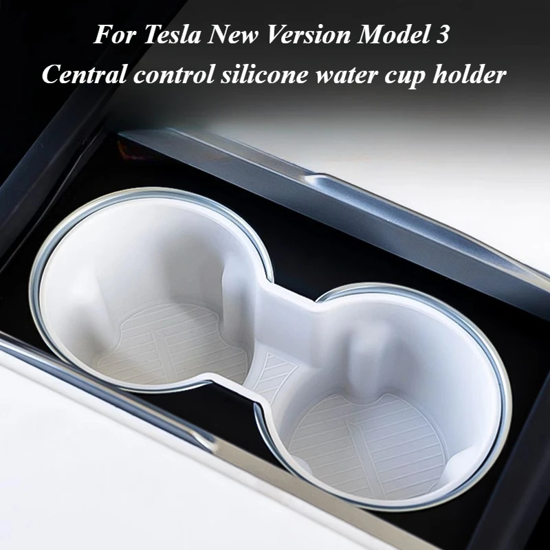 For Tesla Model3 HIGHLAND Central Control Water Cup Holder Limiter Silicone Interior Modified Accessories Para Auto Decoration
For Tesla Model3 HIGHLAND Central Control Water Cup Holder Limiter Silicone Interior Modified Accessories Para Auto Decoration