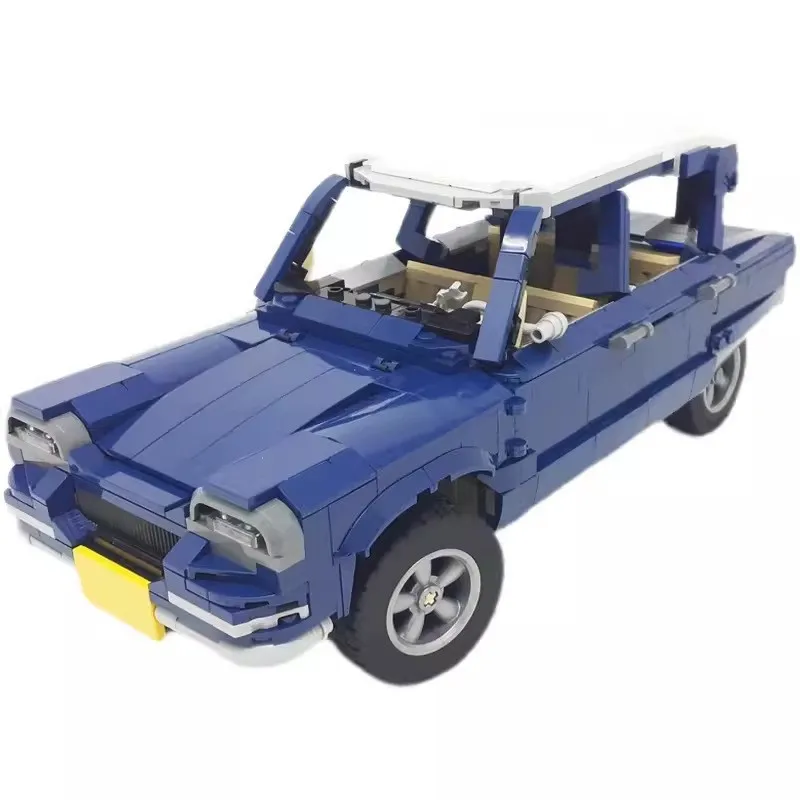 Technical Super Raing Car Ami 6 Building Block Citroened Toys Vehicle Bricks Model For Kids Adults Gift Compatible with LEGOs
Technical Super Raing Car Ami 6 Building Block Citroened Toys Vehicle Bricks Model For Kids Adults Gift Compatible with LEGOs