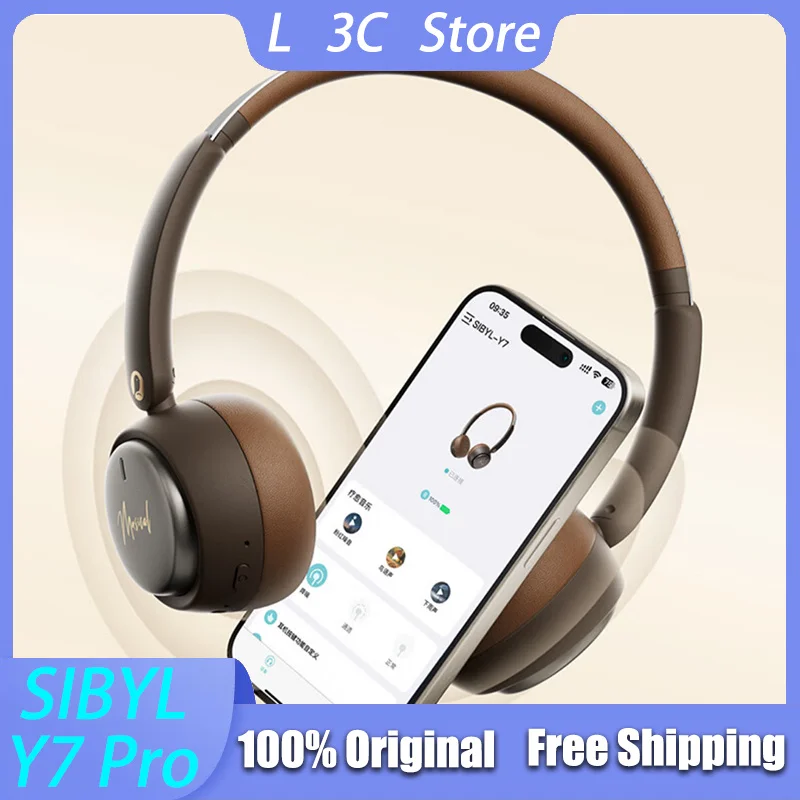 SIBYL Y7 PRO Wireless Earphones Active Noise Reduction HiFi Stereo Sound Bluetooth Headset Custom Long battery Life Headphones
SIBYL Y7 PRO Wireless Earphones Active Noise Reduction HiFi Stereo Sound Bluetooth Headset Custom Long battery Life Headphones