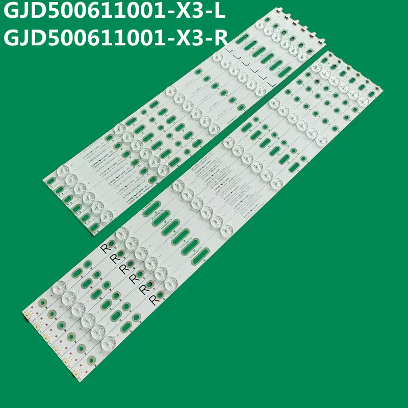 LED Backlight Strip 500TT64 500TT63 GJD500611001-X3-L R For 50PFH4009/88 50PFH4109/12 50PFH4509 50PFH5300 50PFH6550 50PUF6061
LED Backlight Strip 500TT64 500TT63 GJD500611001-X3-L R For 50PFH4009/88 50PFH4109/12 50PFH4509 50PFH5300 50PFH6550 50PUF6061
