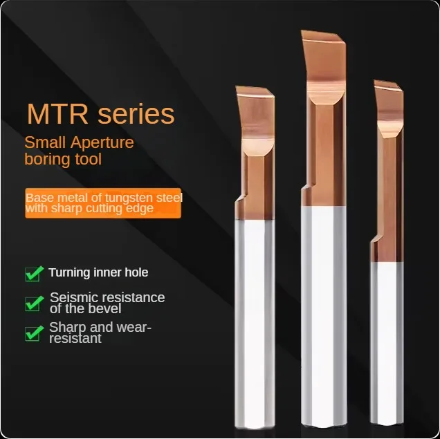 Small aperture stainless steel boring tool inner hole tool holder tungsten steel MTR5 MTR5.5 micro turning tool
Small aperture stainless steel boring tool inner hole tool holder tungsten steel MTR5 MTR5.5 micro turning tool