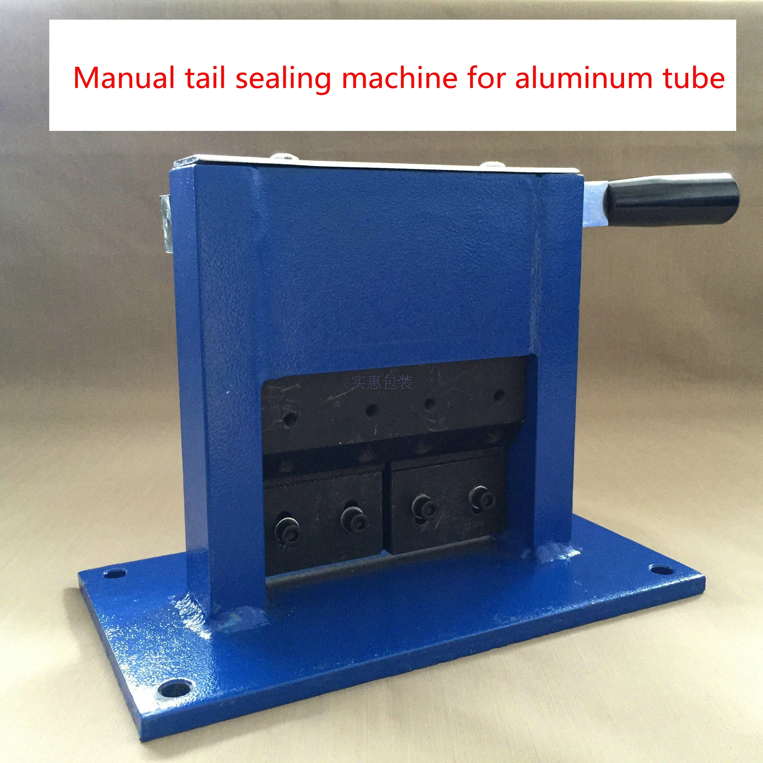 Manual aluminum tube sealing machine sealing machine aluminum laminate plate crimping sealing tape coding
Manual aluminum tube sealing machine sealing machine aluminum laminate plate crimping sealing tape coding