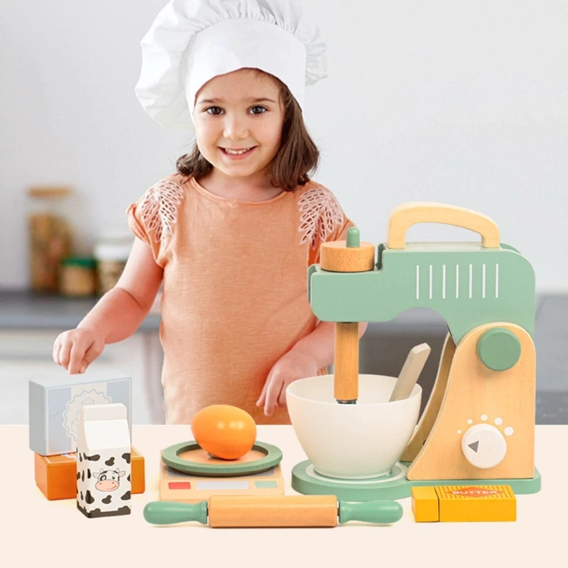 High-quality Children Pretend Play Kitchen Toy Set Cookware Set Toy Cooking Game Wood Set Kitchen Blender Make Cake Toy
High-quality Children Pretend Play Kitchen Toy Set Cookware Set Toy Cooking Game Wood Set Kitchen Blender Make Cake Toy