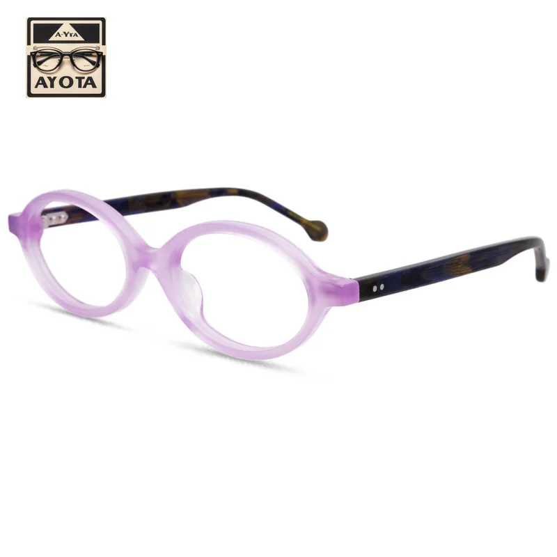 New Fashion Elliptical Small Frame Acetate Glasses Frame Women High Quality Handmade Optical Reading Men's Prescription Eyewear
New Fashion Elliptical Small Frame Acetate Glasses Frame Women High Quality Handmade Optical Reading Men's Prescription Eyewear