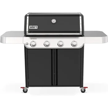 Genesis E-415 Liquid Propane Gas Grill, Black