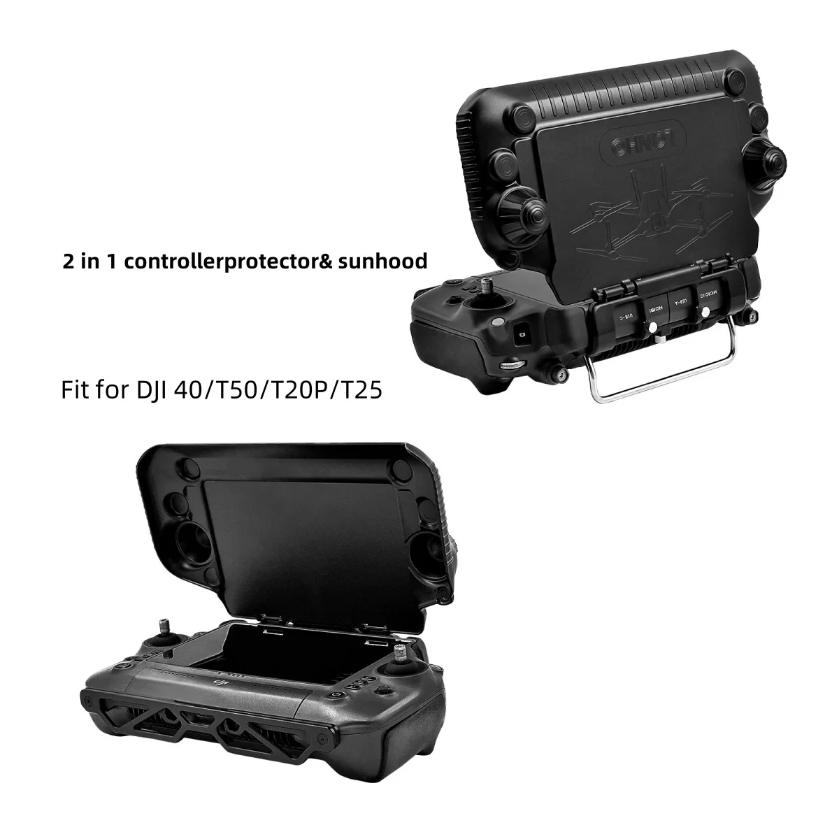 For DJI T50 T25 Remote Control Cover For DJI T40 /T20P Protection Cover Guard Remote Control with Screen Sunshade Hood
For DJI T50 T25 Remote Control Cover For DJI T40 /T20P Protection Cover Guard Remote Control with Screen Sunshade Hood