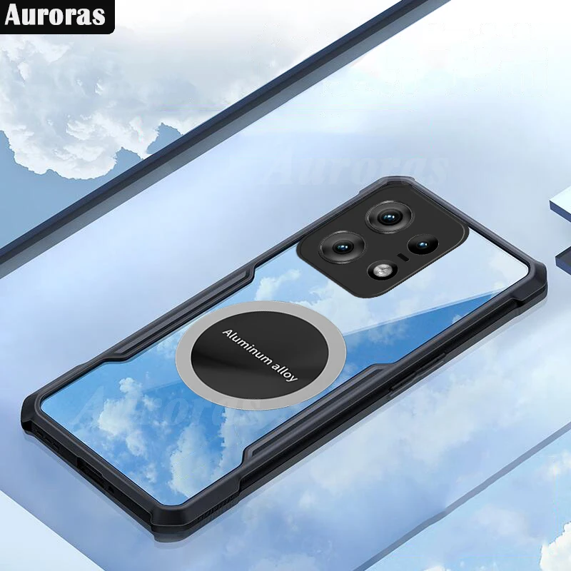 Auroras For Moto Edge 50 Ultra Case Car Magnetic Transparent Dissipation Airbag Shockproof Shell For Edge 50 Ultra Back Cover
Auroras For Moto Edge 50 Ultra Case Car Magnetic Transparent Dissipation Airbag Shockproof Shell For Edge 50 Ultra Back Cover