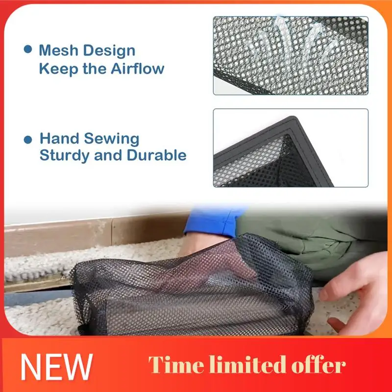 Floor Register Trap Airvent Filter Mesh Catcher Keeps Bugs, Coins, Pet Hair, Food Out (4X10in)
Floor Register Trap Airvent Filter Mesh Catcher Keeps Bugs, Coins, Pet Hair, Food Out (4X10in)