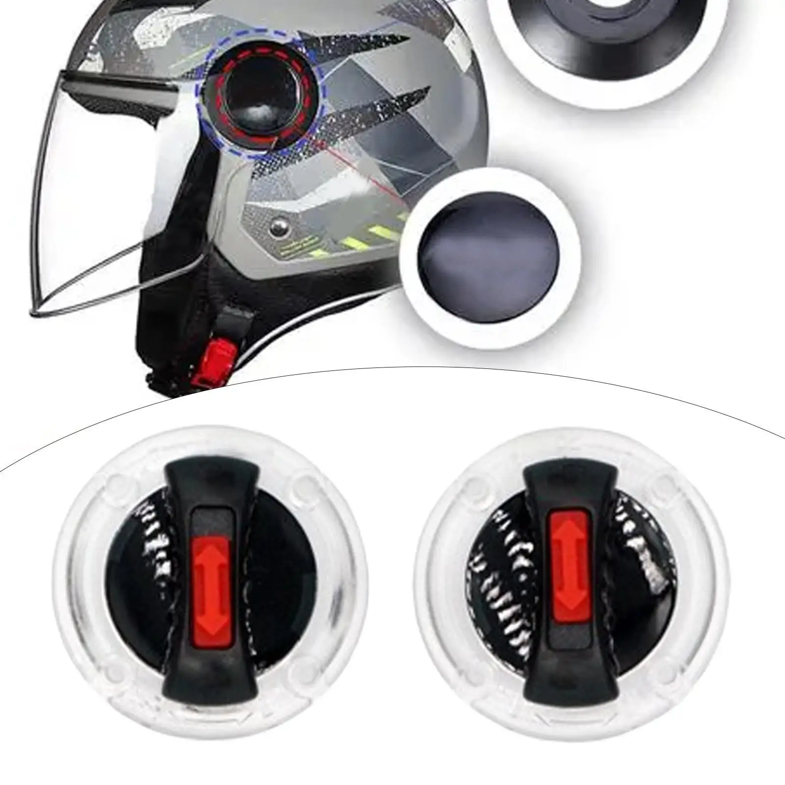 2x Motorcycle Helmet Visor Lock Repair Parts for Ff358 Ff396 Ff386 
2x Motorcycle Helmet Visor Lock Repair Parts for Ff358 Ff396 Ff386