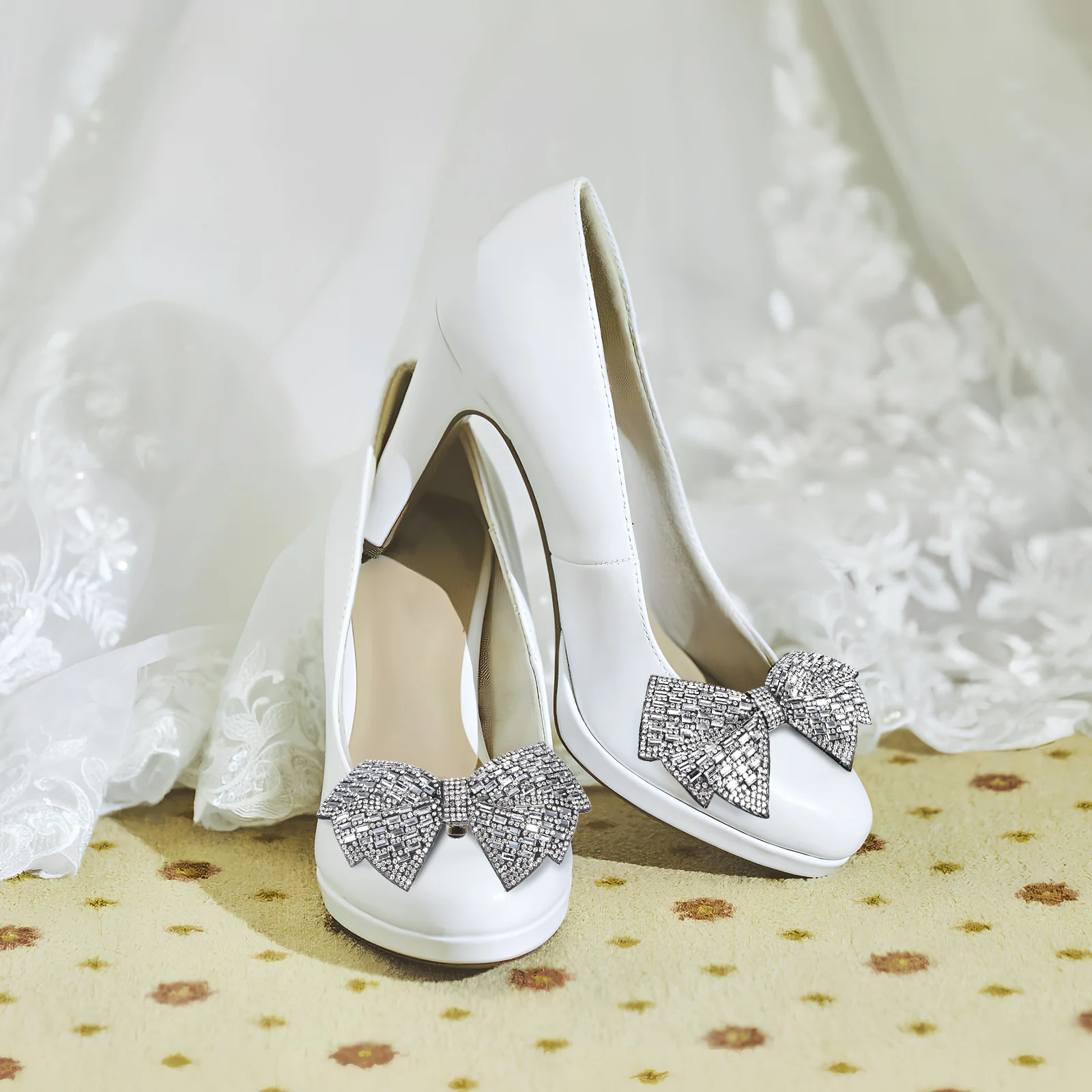 2 pcs Rhinestone for Heel Clips Women Heels Flats Sandals Lightweight Shoe Charms For Heels Fashionable Accessories Storage
2 pcs Rhinestone for Heel Clips Women Heels Flats Sandals Lightweight Shoe Charms For Heels Fashionable Accessories Storage