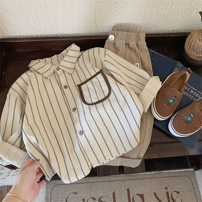Boys Baby's Kids Blouse Coat Jacket Outwear Cotton 2024 Violet Spring Autumn Shirts Outwear Sunscreen Beach Children's Clothing
Boys Baby's Kids Blouse Coat Jacket Outwear Cotton 2024 Violet Spring Autumn Shirts Outwear Sunscreen Beach Children's Clothing