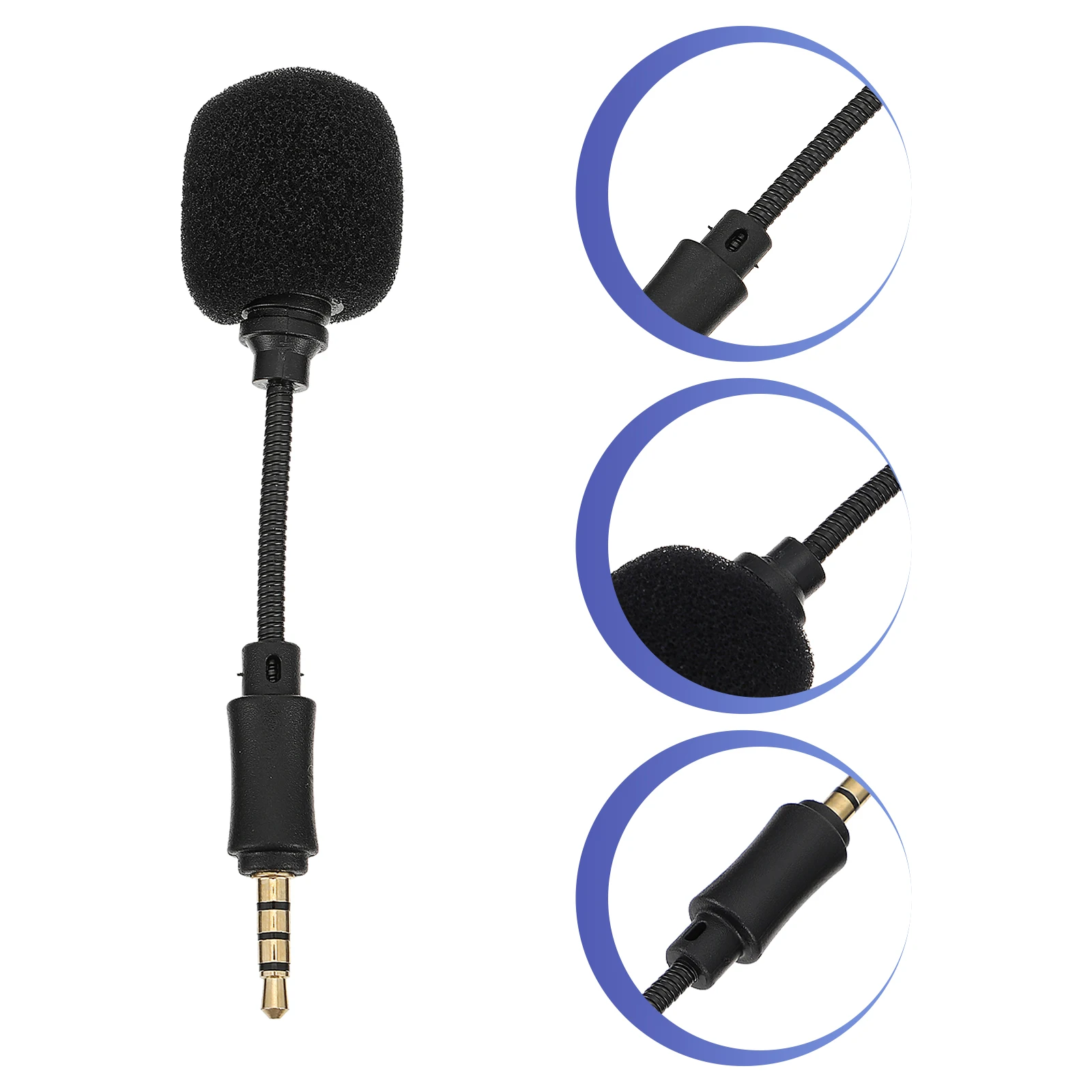 2pcs Mini Microphone Plastic Copper Small Size Recording Voice Noise Reduction Laptop Live Shielded Wire Singing Portable
2pcs Mini Microphone Plastic Copper Small Size Recording Voice Noise Reduction Laptop Live Shielded Wire Singing Portable