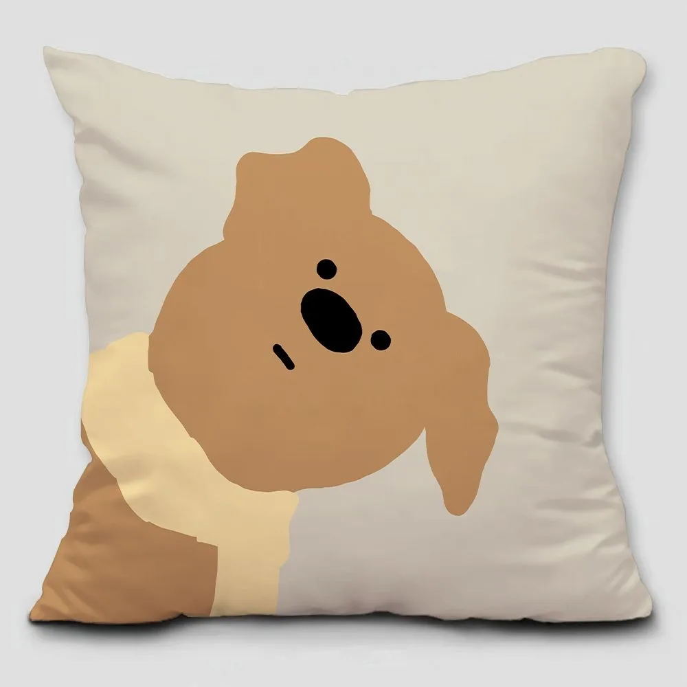 Throw Pillow Cover - Adorable Cartoon Koala, Cute Animal for Sofa Bed
Throw Pillow Cover - Adorable Cartoon Koala, Cute Animal for Sofa Bed