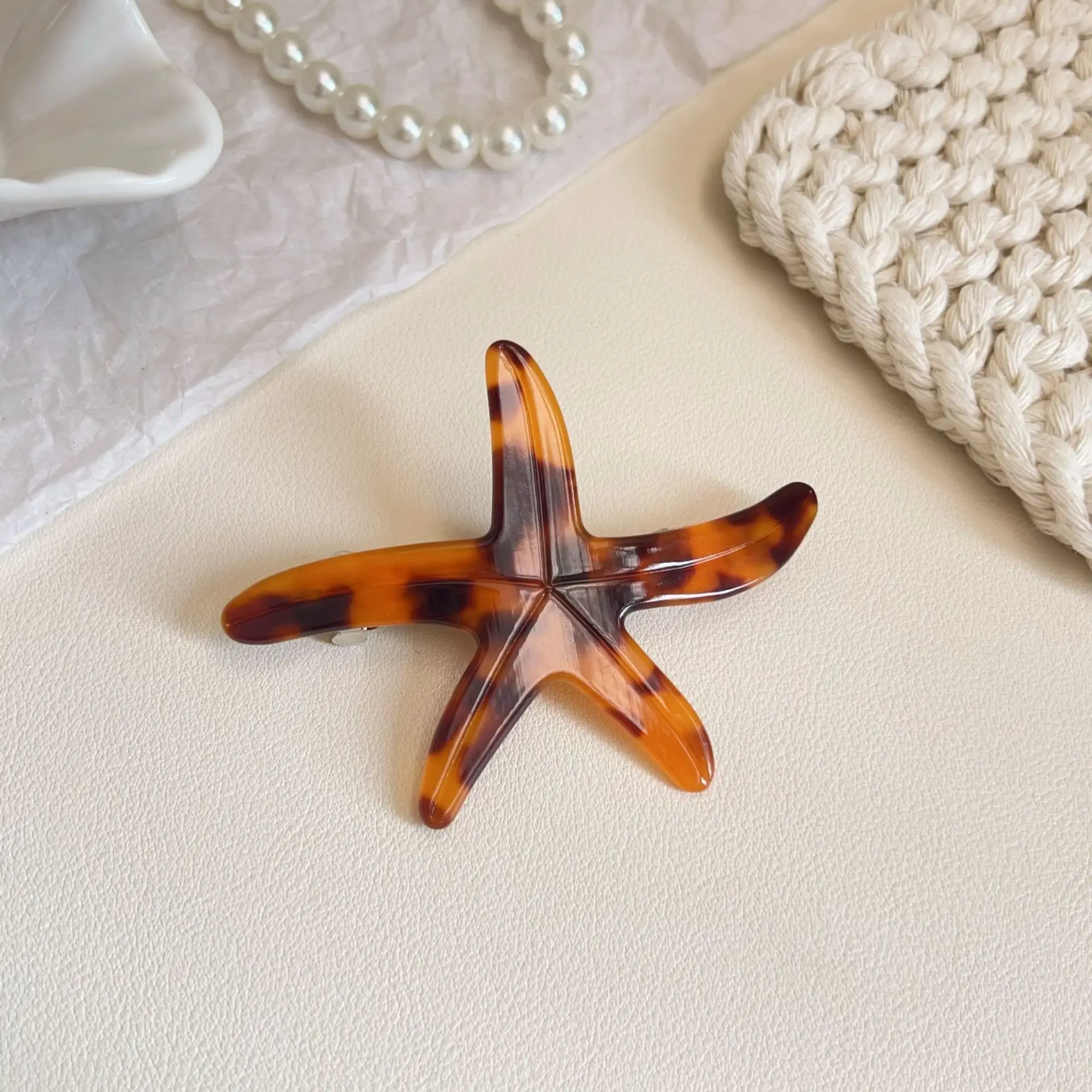 Ocean Starfish Acetate Straight Spring Hair Clip Elegant Back Head Bangs Barrettes for Women Fine Hair Non Slip Chic Daily
Ocean Starfish Acetate Straight Spring Hair Clip Elegant Back Head Bangs Barrettes for Women Fine Hair Non Slip Chic Daily
