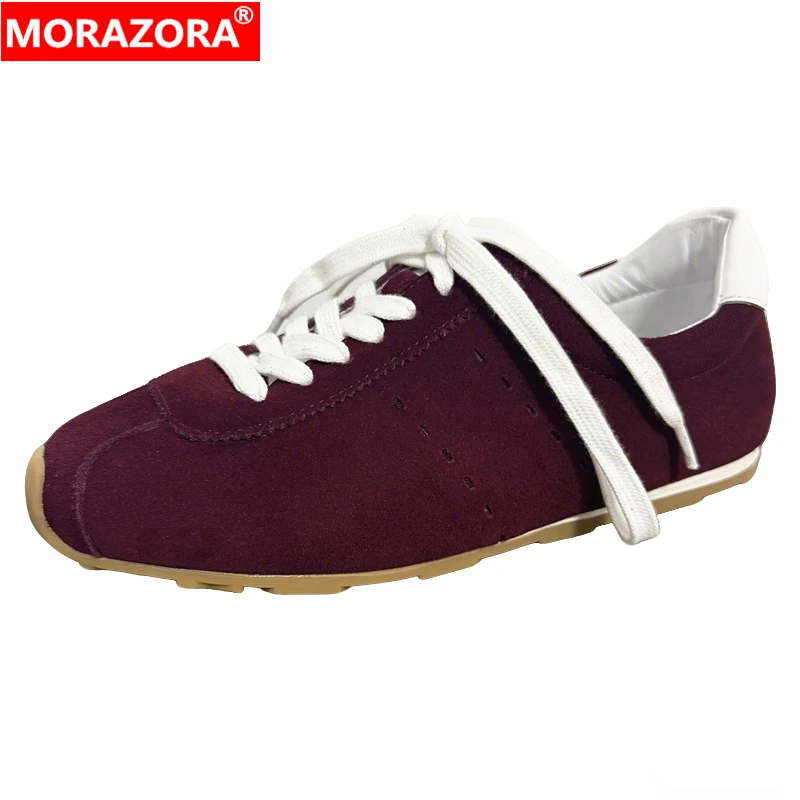 NORAZORA Size 34-43 Genuine Leather Sneakers Women Shoes Lace Up Fashion Casual Sneakers High Handmade Flat Shoes
NORAZORA Size 34-43 Genuine Leather Sneakers Women Shoes Lace Up Fashion Casual Sneakers High Handmade Flat Shoes