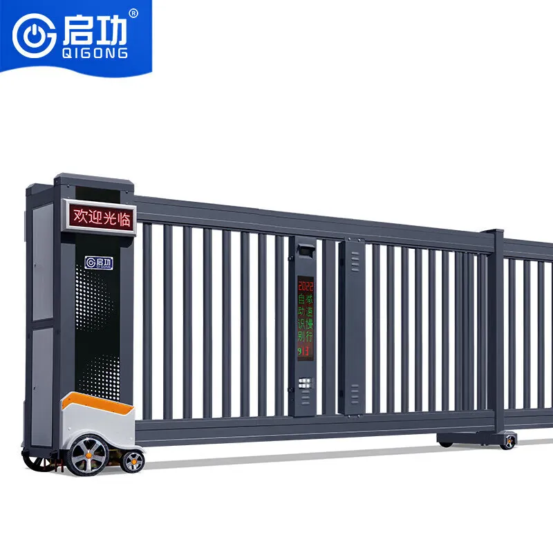 Automatic Qigong Aluminium Sliding Gate For Industrial Use For Driveway Entry Villa Gardens Hotels Portails Jardin Coulissante
Automatic Qigong Aluminium Sliding Gate For Industrial Use For Driveway Entry Villa Gardens Hotels Portails Jardin Coulissante