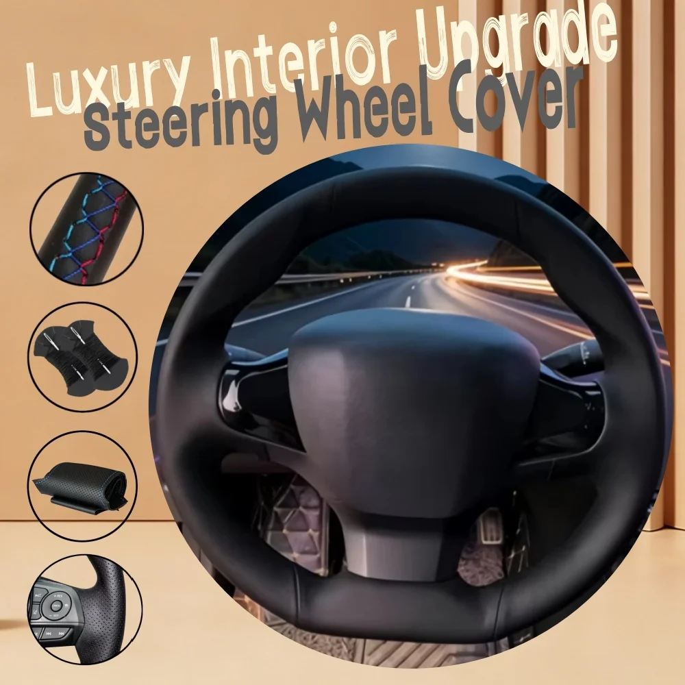 Customize Microfiber Leather Car Steering Wheel Cover Automotive Interior Accessories Steering Wrap Cover For Peugeot 308
Customize Microfiber Leather Car Steering Wheel Cover Automotive Interior Accessories Steering Wrap Cover For Peugeot 308