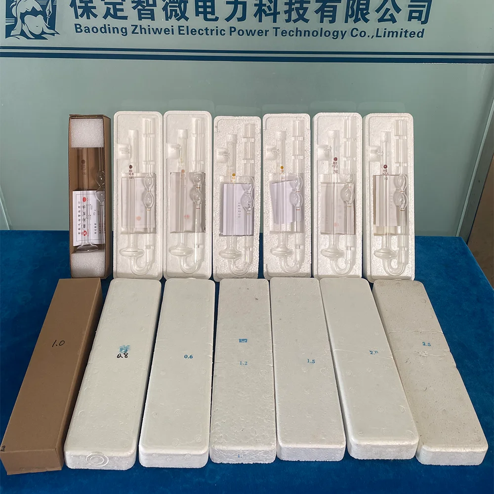 ZHIWEI High Precision Glass Capillary Viscometer for Kinematic Viscosity Testing
ZHIWEI High Precision Glass Capillary Viscometer for Kinematic Viscosity Testing