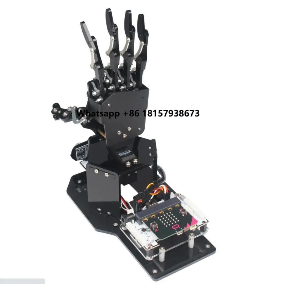 Hiwonder UHandbit Bionic Robot Hand Graphical Programming Robot for Kids School Learning
Hiwonder UHandbit Bionic Robot Hand Graphical Programming Robot for Kids School Learning